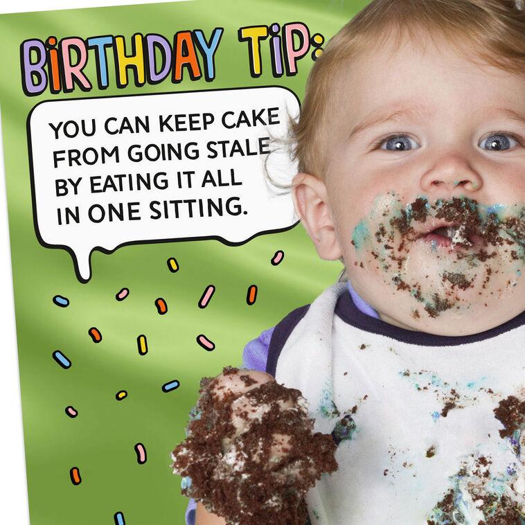 Hallmark Eat Your Cake Funny Birthday Card
