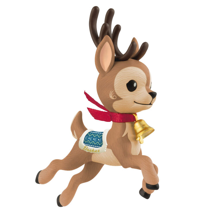 hallmark Eight Tiny Reindeer Dasher Ornament