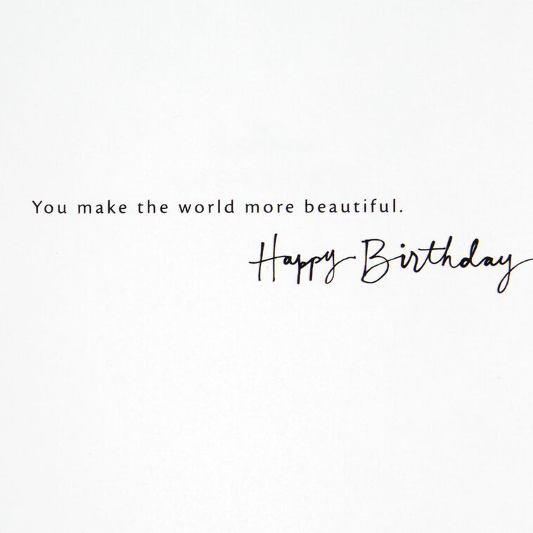 Hallmark Elegant And Lovely Birthday Card For Her