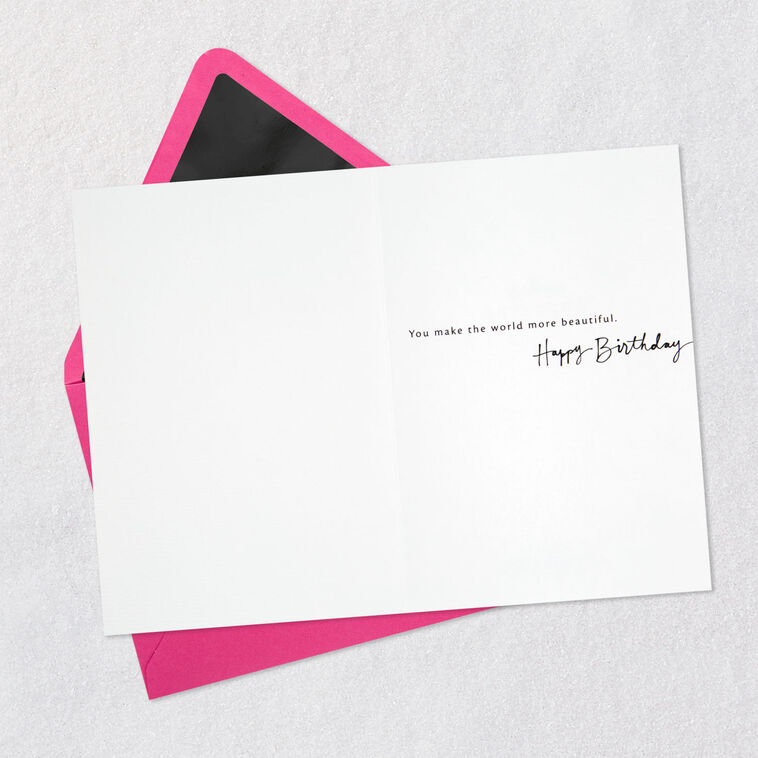 Hallmark Elegant And Lovely Birthday Card For Her