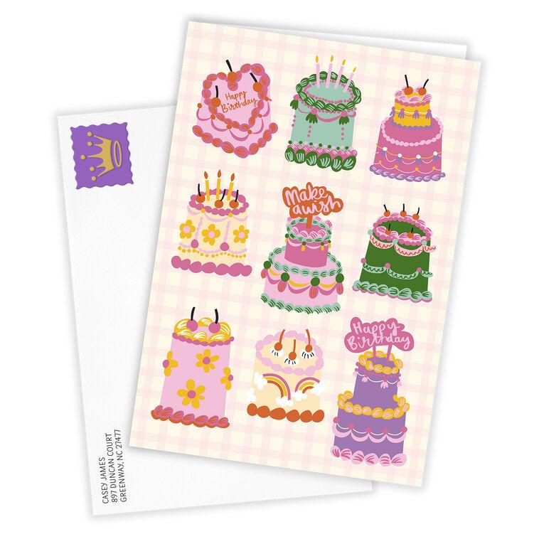 Hallmark Elegant Cakes Custom Birthday Card