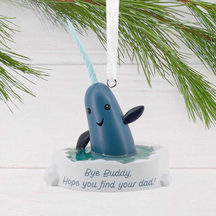 Hallmark Elf Narwhal Hallmark Ornament