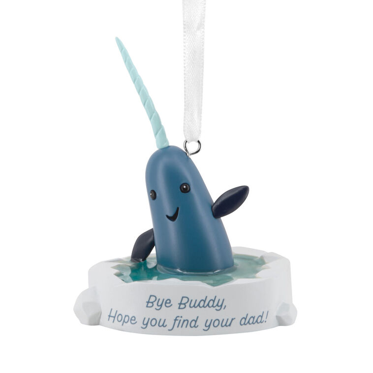 hallmark Elf Narwhal Hallmark Ornament