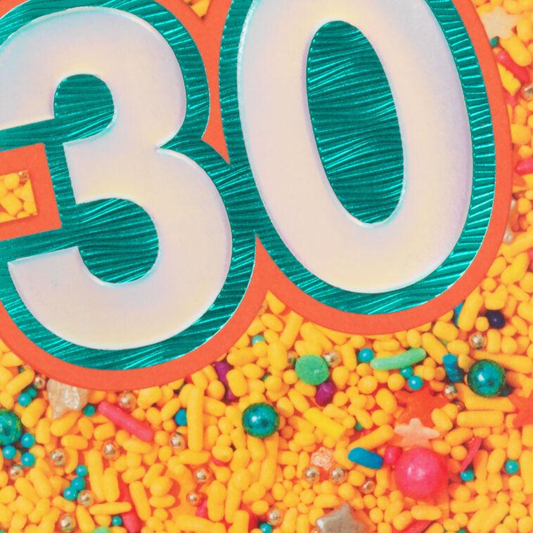 Hallmark Enjoy Every Moment 30th Birthday Card