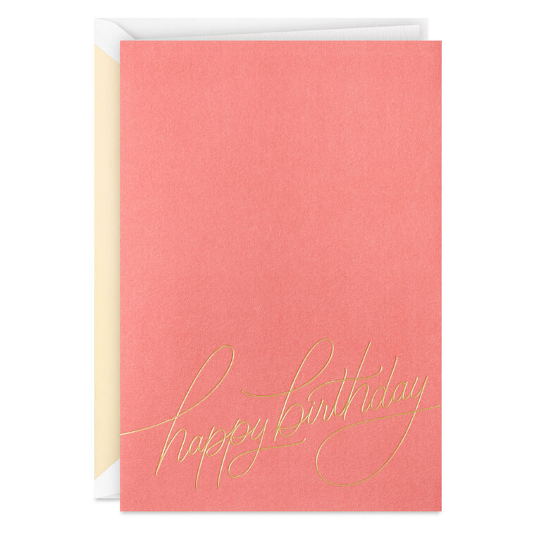hallmark Enjoy Every Second Birthday Card