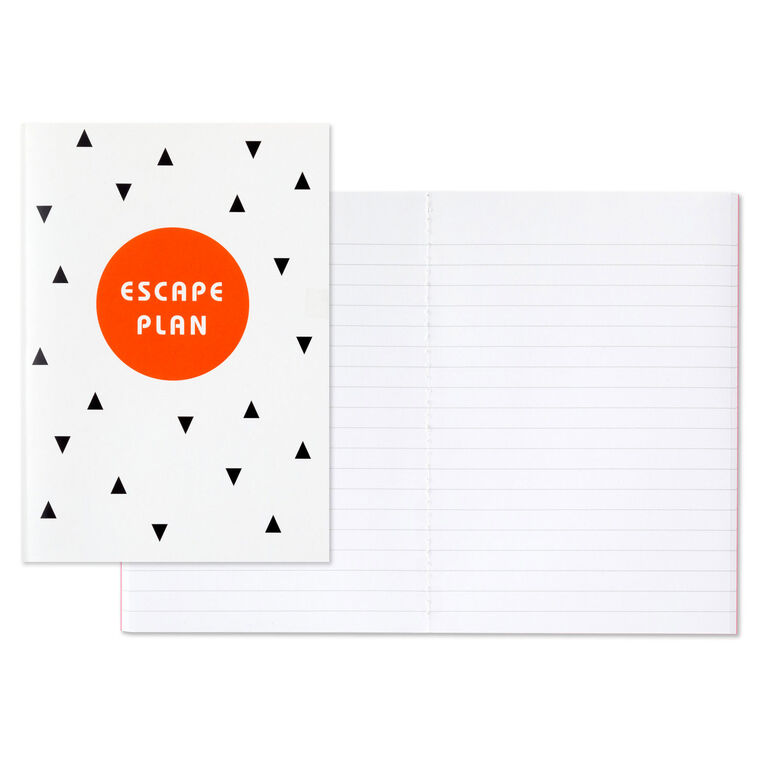 Hallmark Escape Plan Notebooks Set Of 2