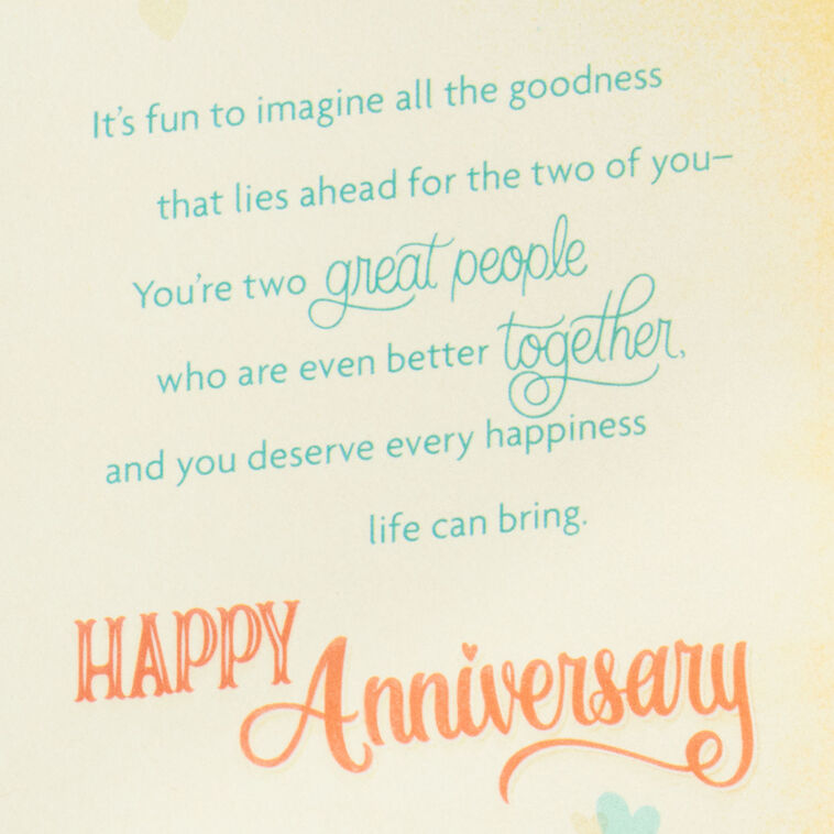 Hallmark Even Better Together Anniversary Card