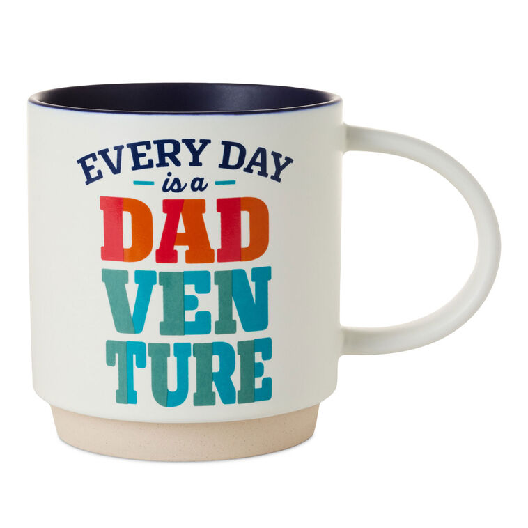 hallmark Every Day Is a Dadventure Mug 16 oz