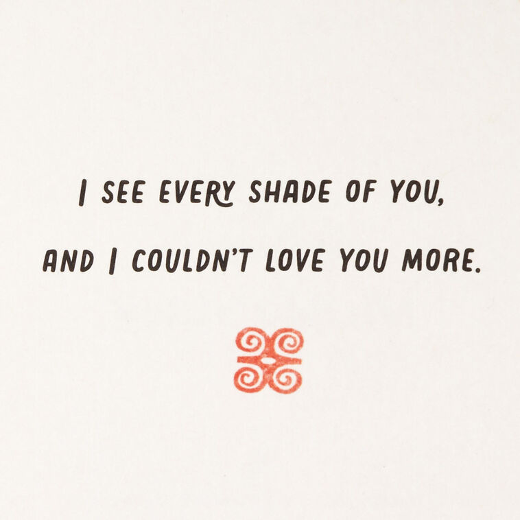 Hallmark Every Part Of You Matters Love Card