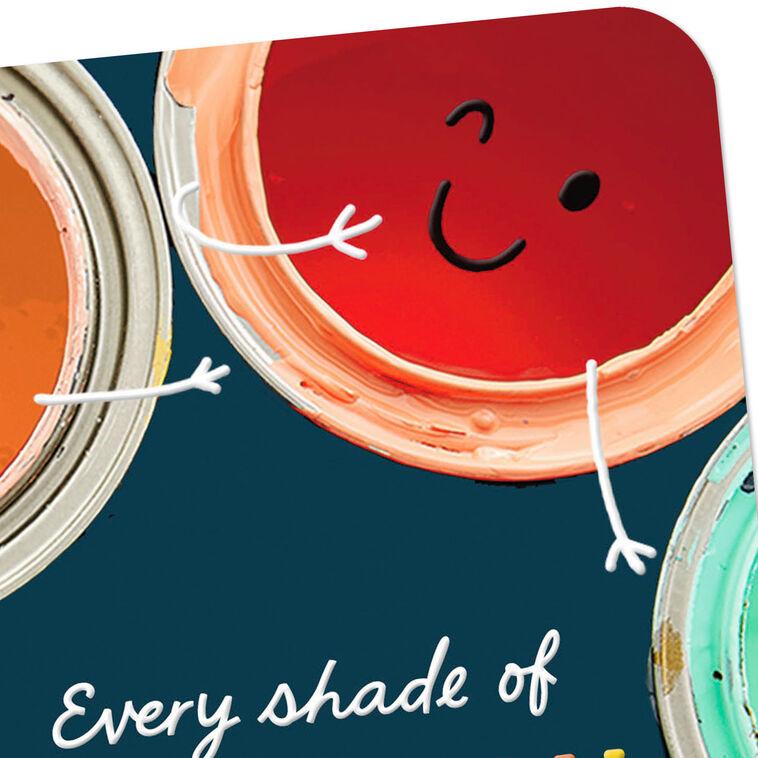 Hallmark Every Shade Of Grateful Thank You Card