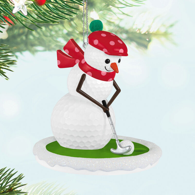 Hallmark Eye On The Snowball Ornament