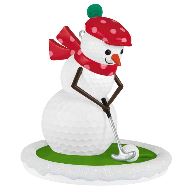 hallmark Eye on the Snowball Ornament