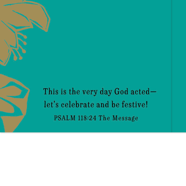 Hallmark Fabulous Day Religious Birthday Card