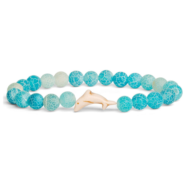 hallmark Fahlo Aqua Blue Dolphin Odyssey Bracelet