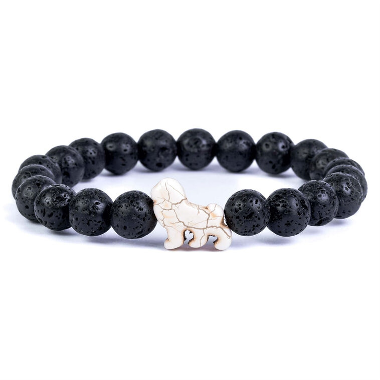 hallmark Fahlo Lava Stone Lion Excursion Bracelet