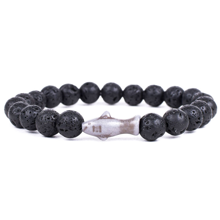 hallmark Fahlo Lava Stone Shark Voyage Bracelet
