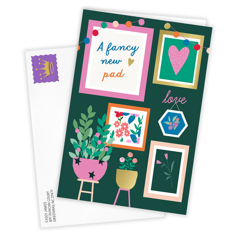 Hallmark Fancy New Pad Custom New Home Card
