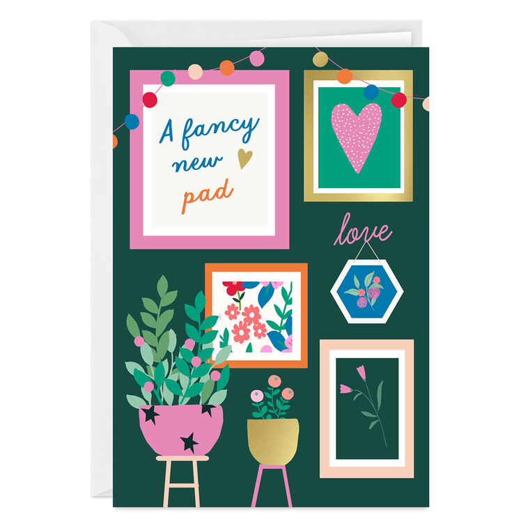 hallmark Fancy New Pad Custom New Home Card
