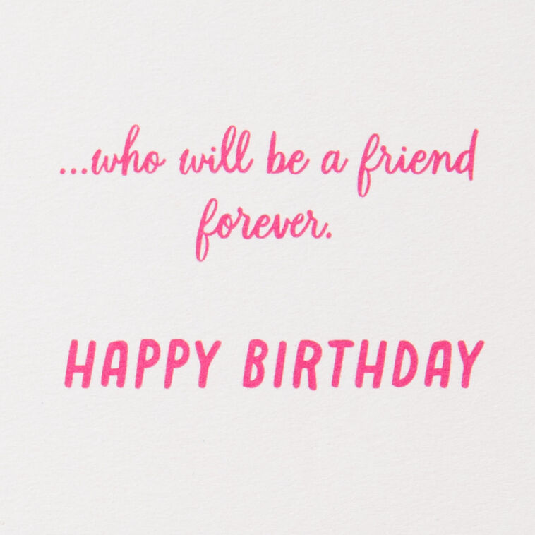 Hallmark Fancy Pups Forever Friends Birthday Card