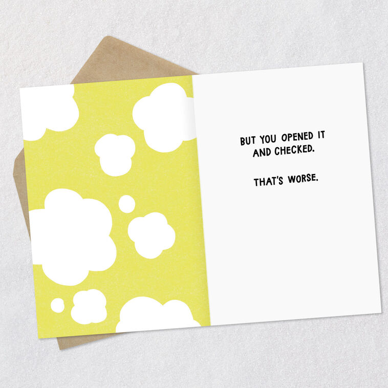 Hallmark Fart In A Card Funny Birthday Card