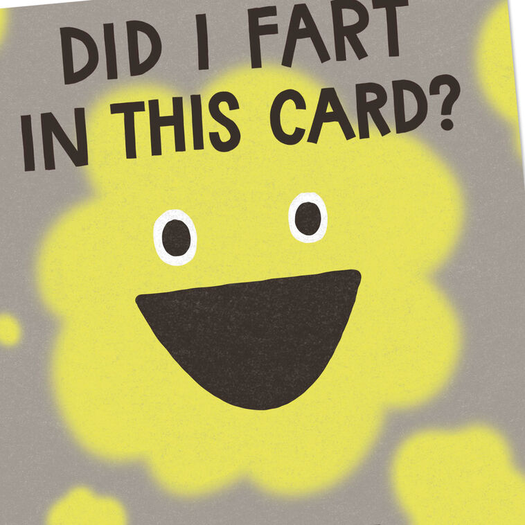 Hallmark Fart In A Card Funny Birthday Card