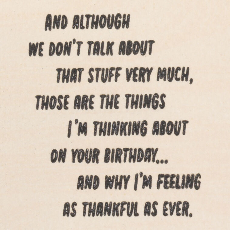 Hallmark Father And Son Bond Birthday Card For Him