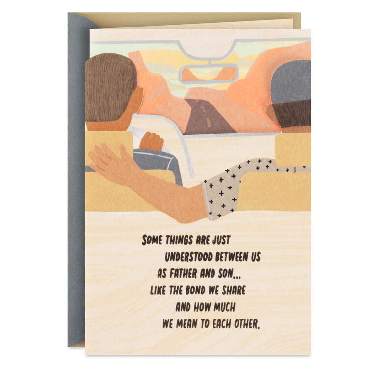 hallmark Father and Son Bond Birthday Card for Him