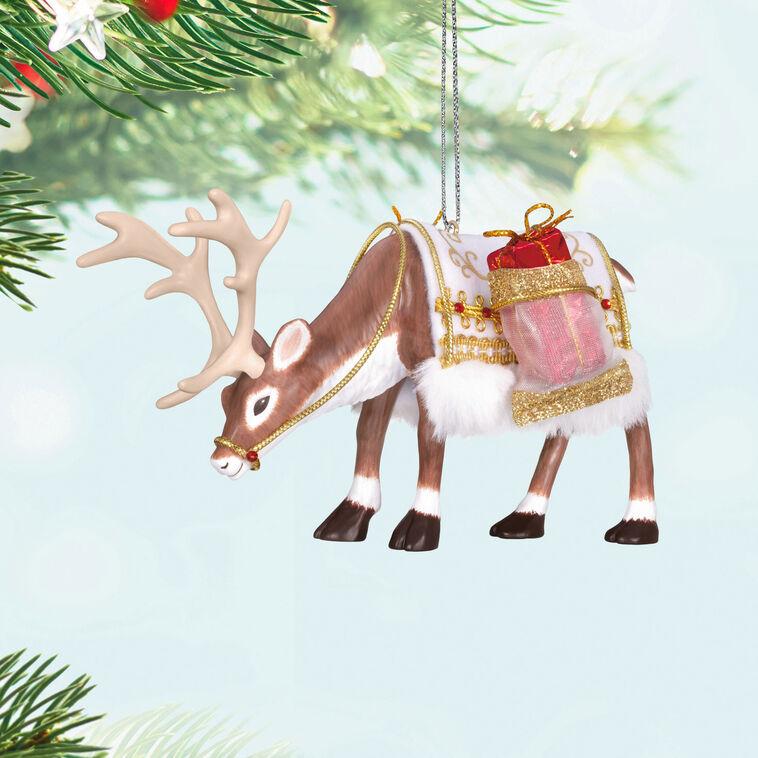 Hallmark Father Christmas's Reindeer Ornament
