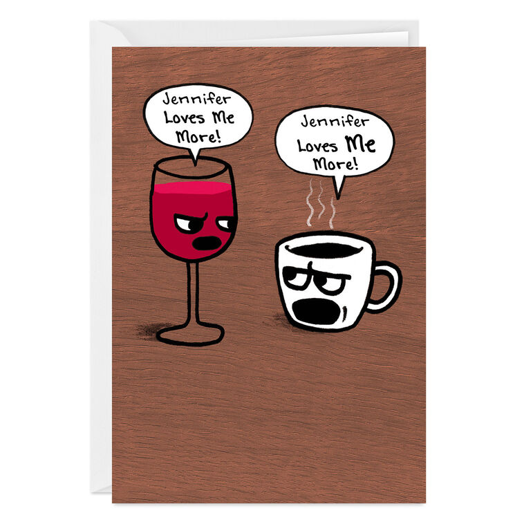 hallmark Feel the Love Today Funny Custom Card