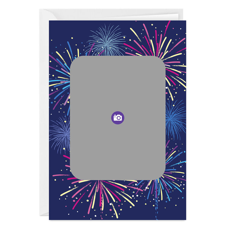 Hallmark Fireworks Custom Celebration Card