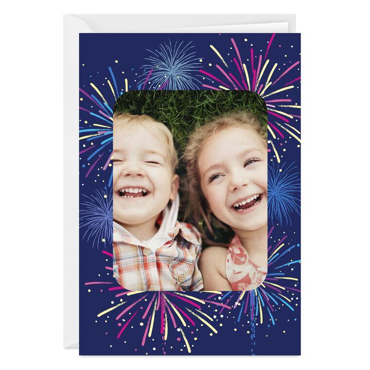 hallmark Fireworks Custom Celebration Card