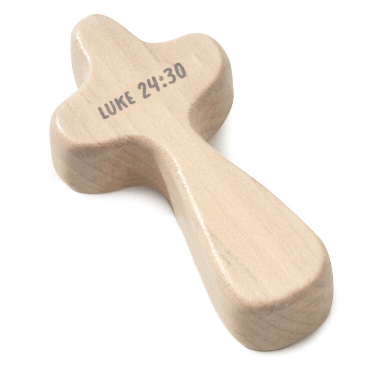 Hallmark First Communion Mini Comfort Cross 2.25"