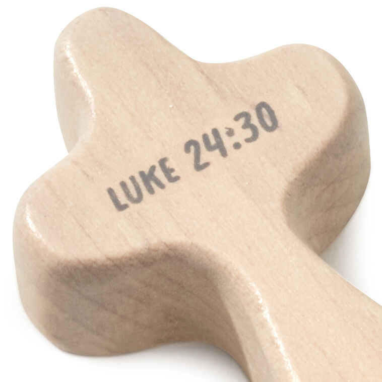 Hallmark First Communion Mini Comfort Cross 2.25"