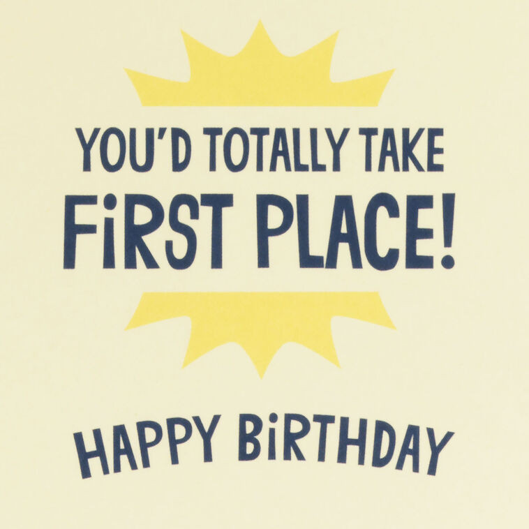 Hallmark First Place For Coolness Birthday Card