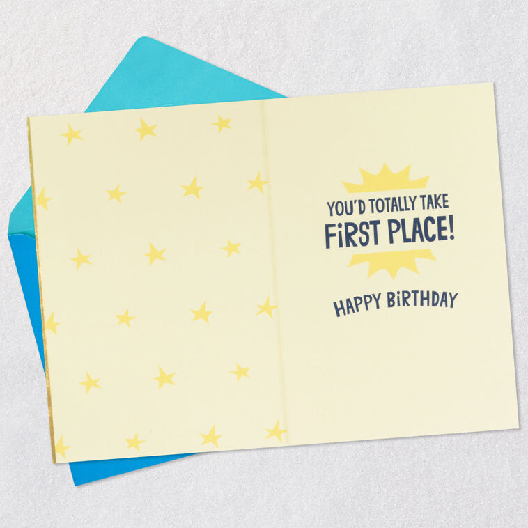 Hallmark First Place For Coolness Birthday Card