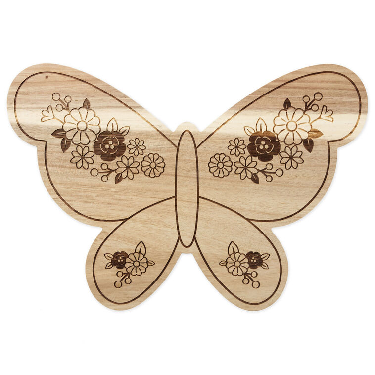 hallmark Floral Butterfly Charcuterie Board