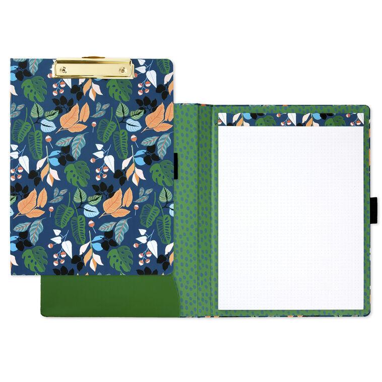 Hallmark Floral Clipboard Folio And Memo Pad Set