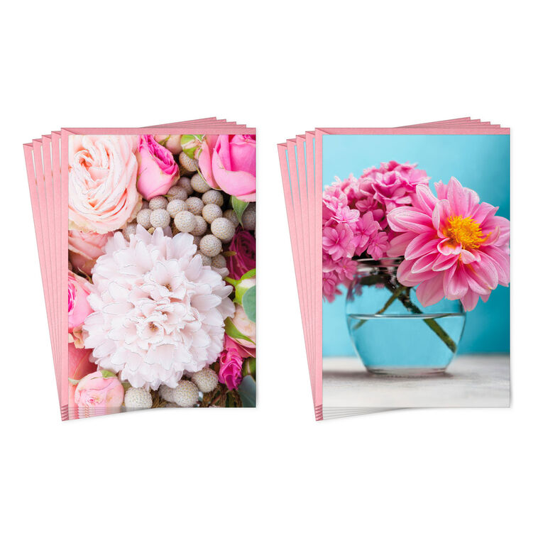 hallmark Floral Photos Blank Cards Pack of 10