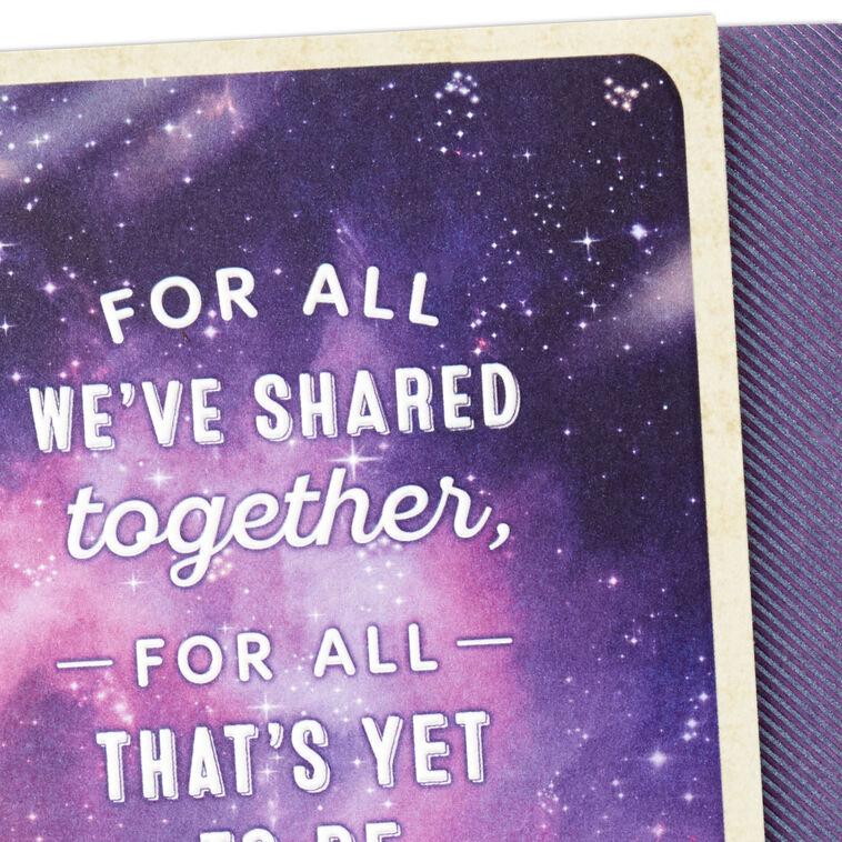 Hallmark For All That's Yet To Be Love Card