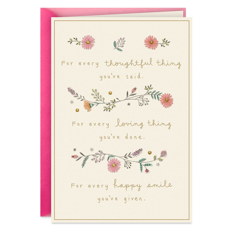 hallmark For Every Smile Birthday Card for Her
