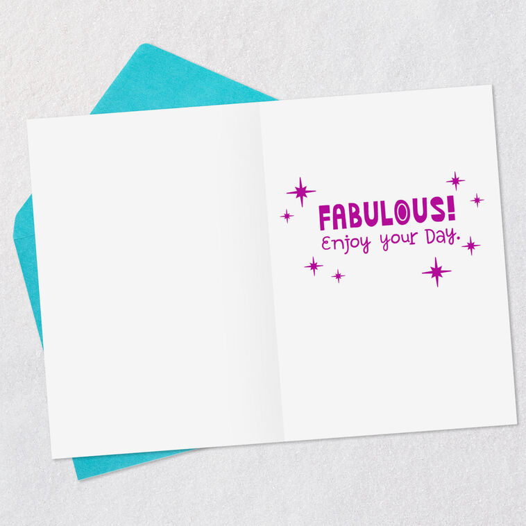 Hallmark Forever Fabulous Funny Birthday Card