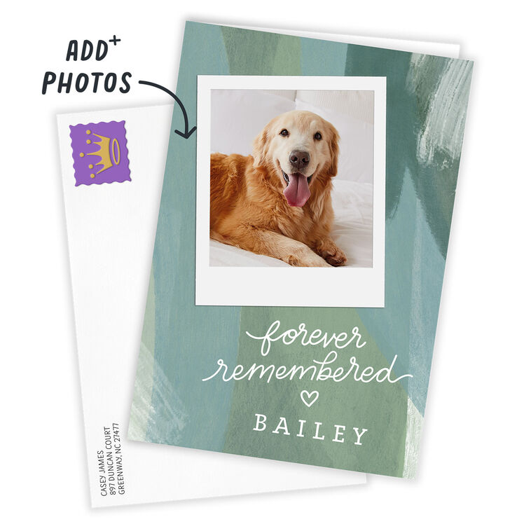 Hallmark Forever Remembered Custom Sympathy Card