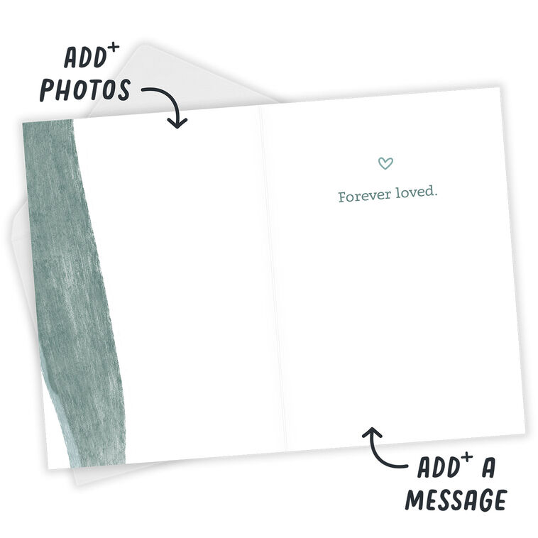Hallmark Forever Remembered Custom Sympathy Card