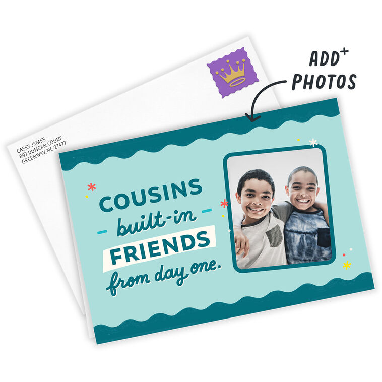 Hallmark Friends From Day One Custom Card