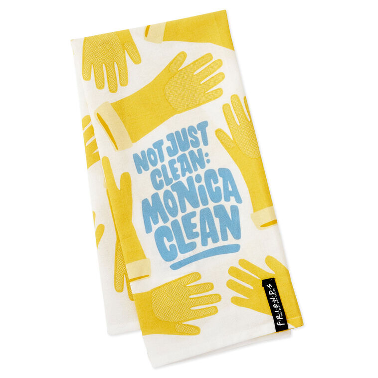 hallmark Friends Monica Clean Tea Towel