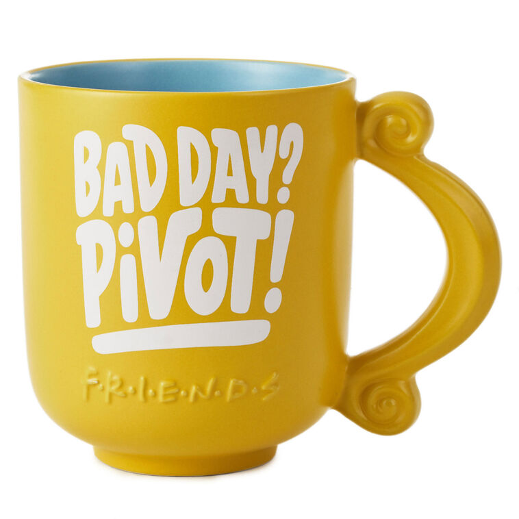 hallmark Friends Pivot Sculpted Mug 19 oz