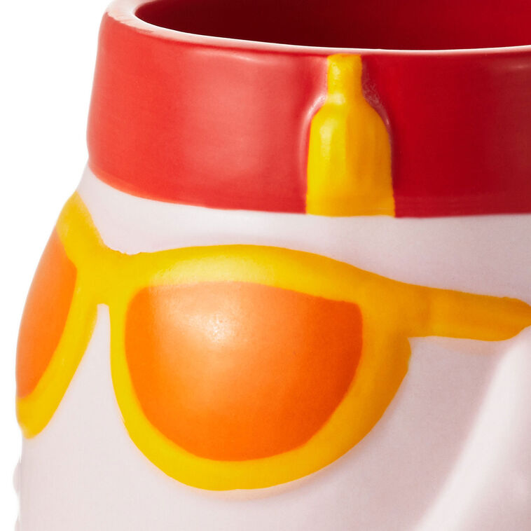 Hallmark Friends Turkey Head Mug 15 Oz