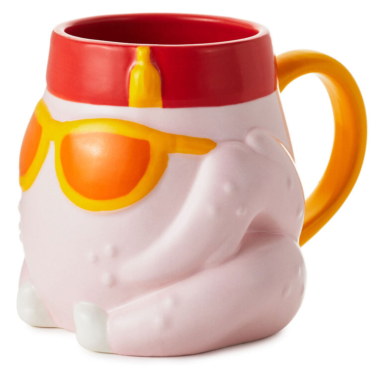 hallmark Friends Turkey Head Mug 15 oz