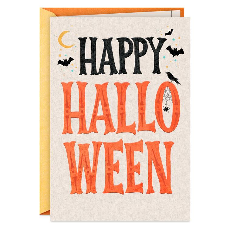 hallmark Frights and Delights Halloween Card