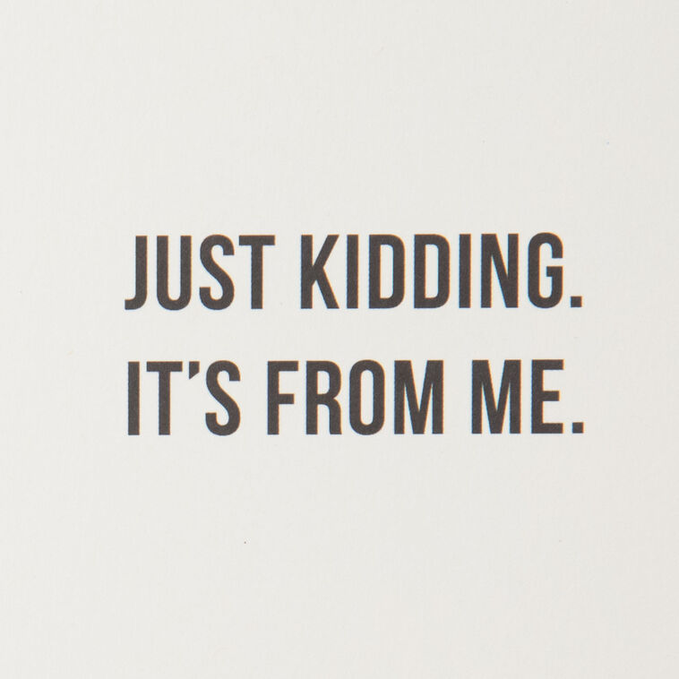 Hallmark From The Good One Funny Birthday Card